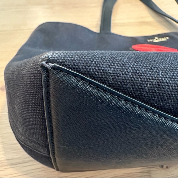 Kate Spade Minnie Mouse Red Bow Francis Canvas Tote Purse - Picture 8 of 13